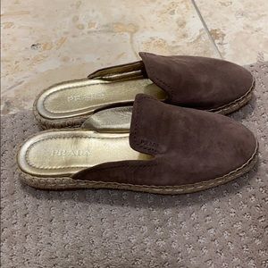 Prada slip ons